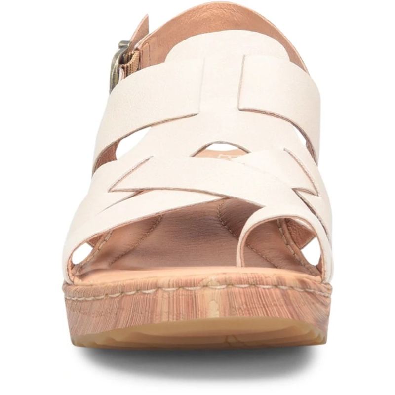 Born Women's Abbie Sandals - Bone (White)