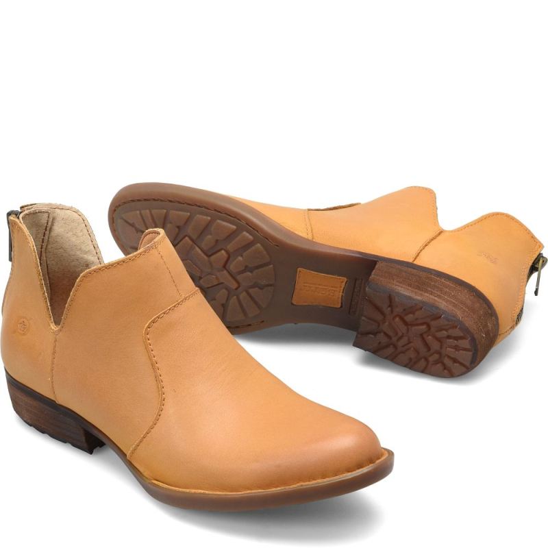 Born Women's Kerri Boots - Mustard Yellow (Yellow)