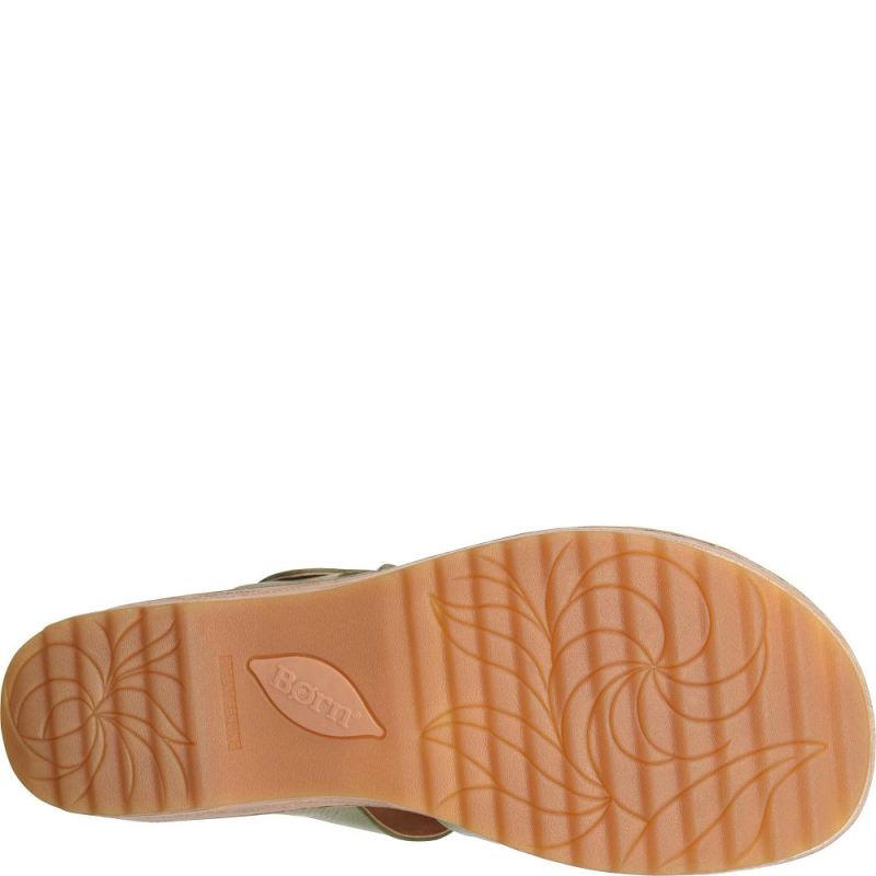 Born Women's Aida Sandals - Green Leaf (Green)