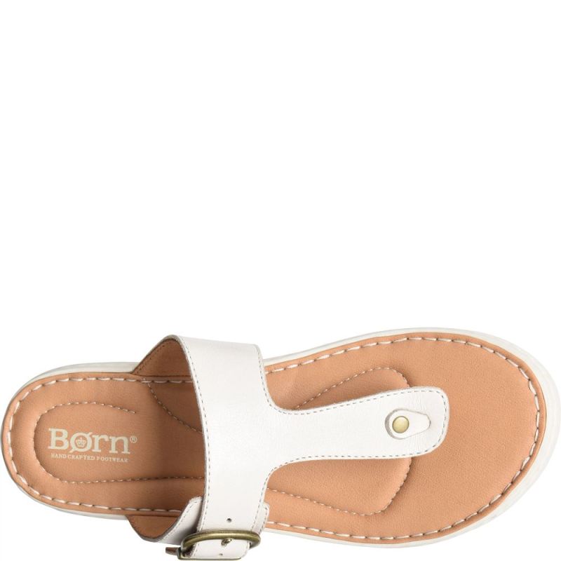 Born Women's Jules Sandals - White Ivory (White)