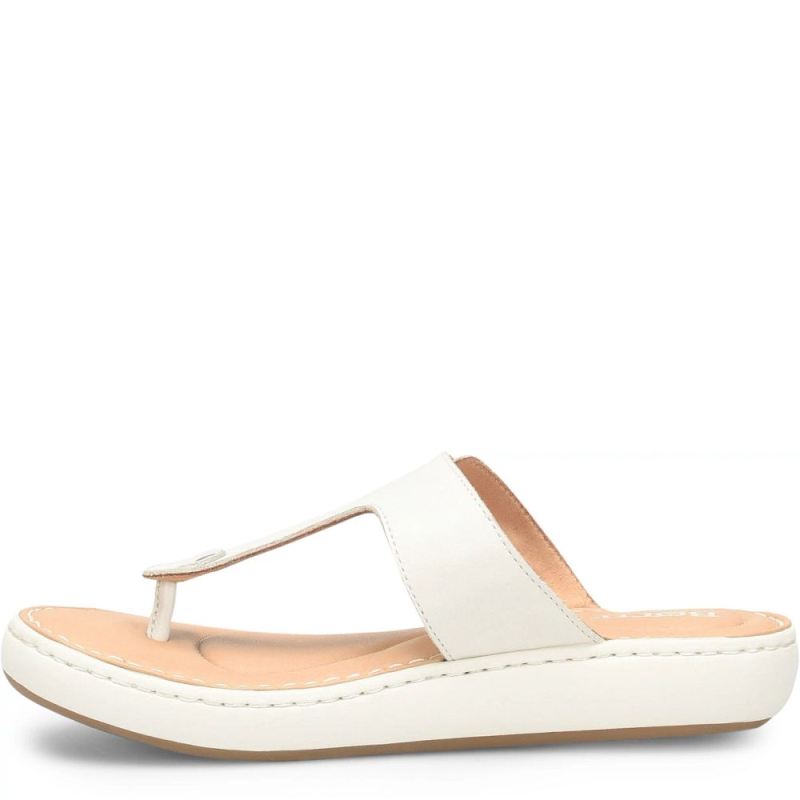 Born Women's Jules Sandals - White Ivory (White)