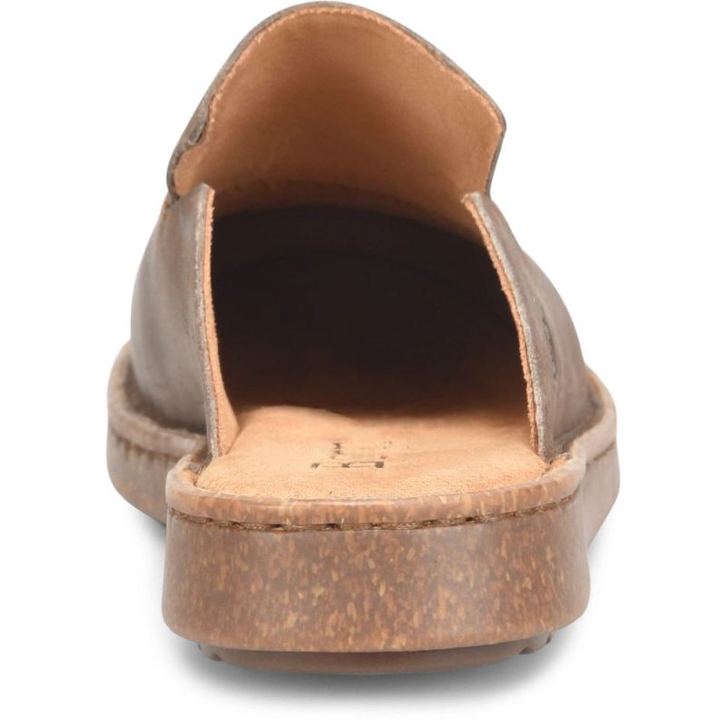 born leather selina hand distressed mules