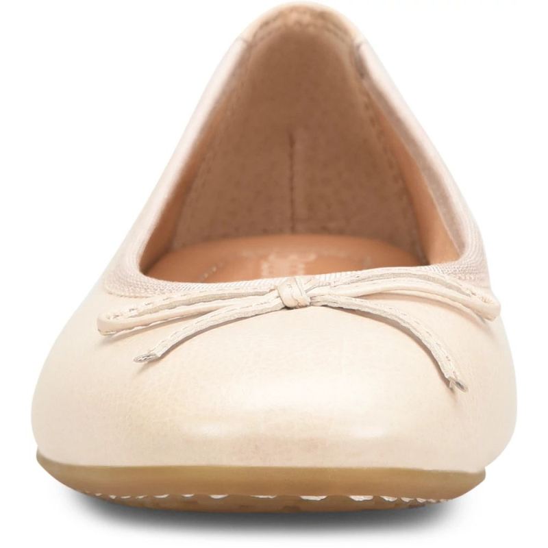 Born Women's Brin Flats - White Bone (White)