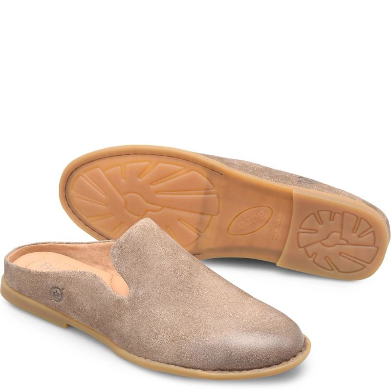 Born Women's Maia Flats - Taupe Distressed (Tan)