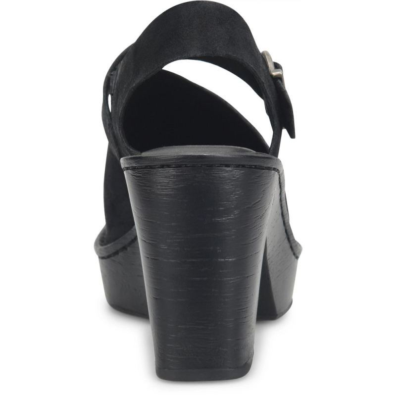 Born Women's Devlyn Heels - Black Distressed (Black)