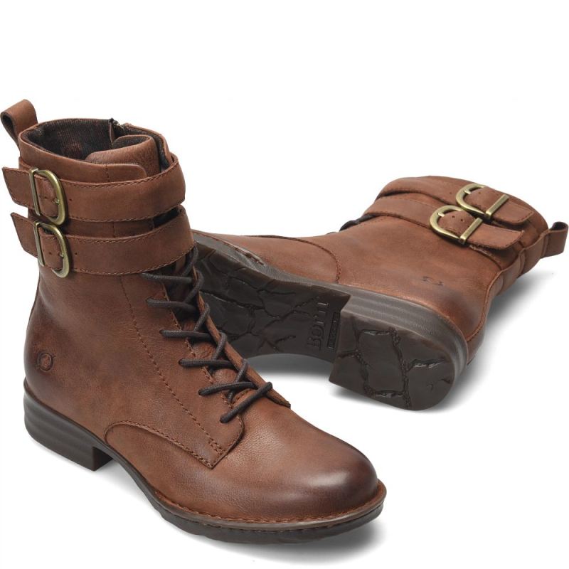 Born Women's Camryn Boots - Sorrel Brown (Brown)