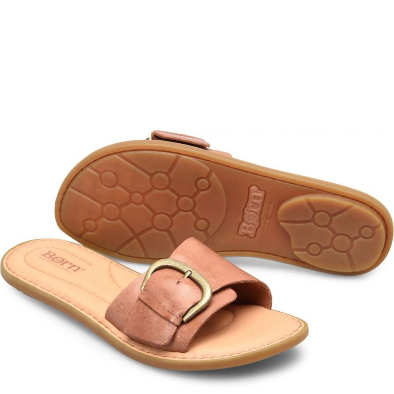 Born Women's Miarra Sandals - Cuoio (Brown)