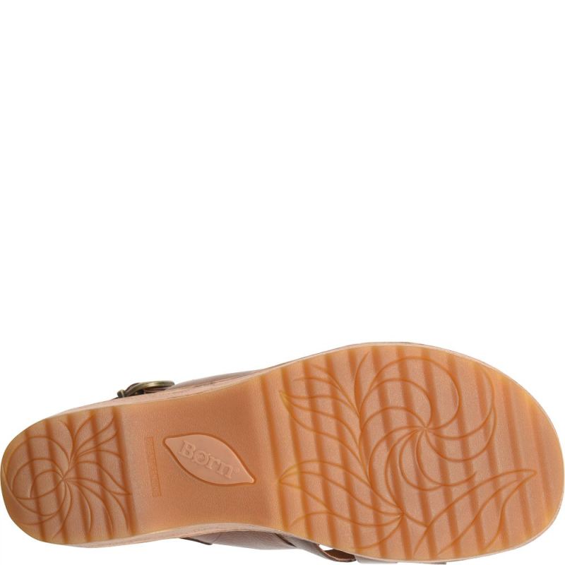 Born Women's Abbie Sandals - Luggage (Brown)