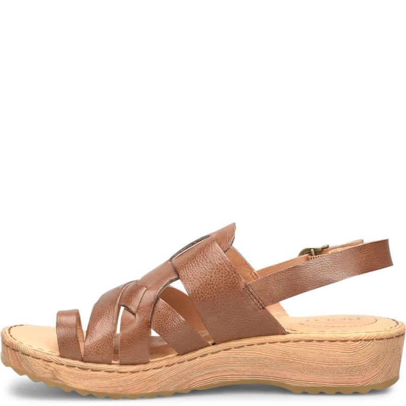 Born Women's Abbie Sandals - Luggage (Brown)