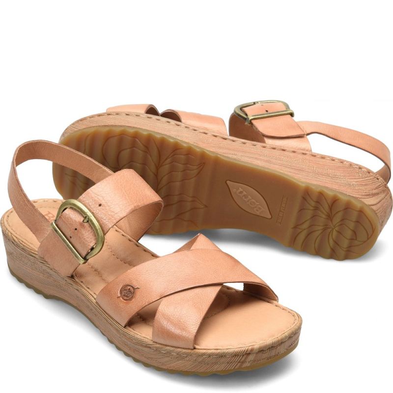 Born Women's Aida Sandals - Natural (Tan)