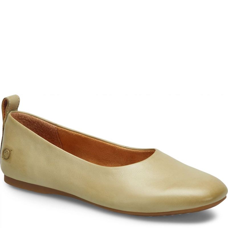 Born Women's Beca Flats - Wild Light Green (Green)