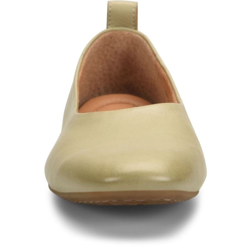 Born Women's Beca Flats - Wild Light Green (Green)