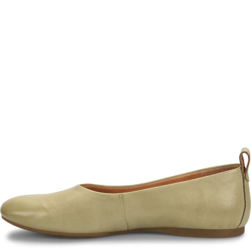 Born Women's Beca Flats - Wild Light Green (Green)