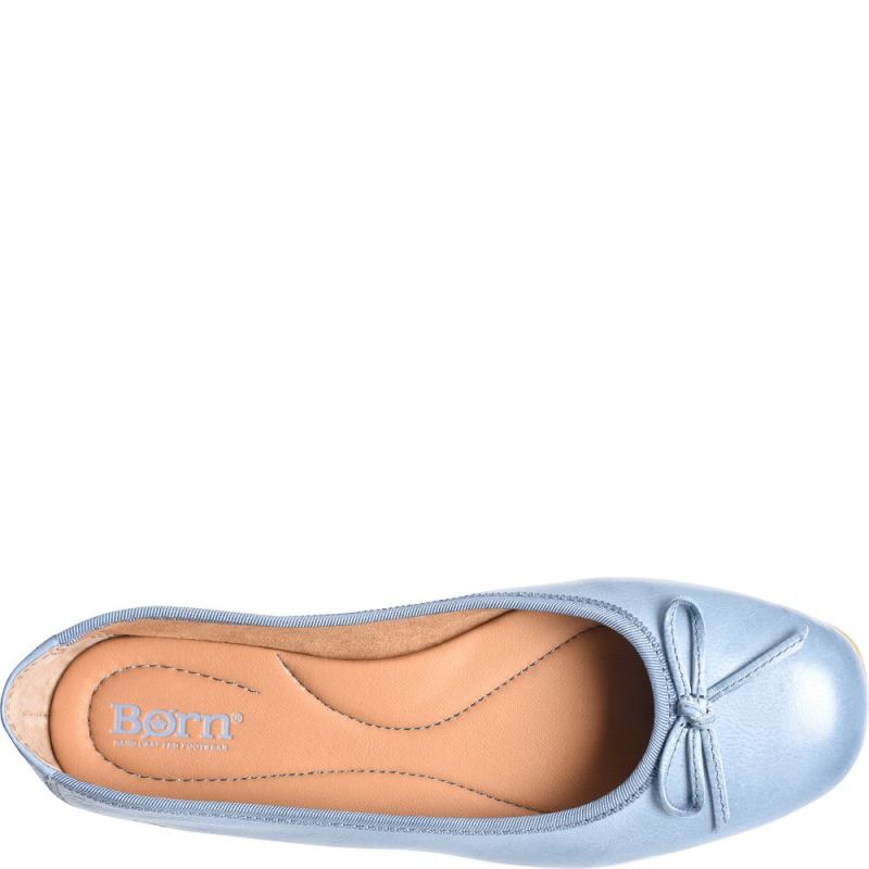 Born Women's Brin Flats - Light Blue Sky (Blue)