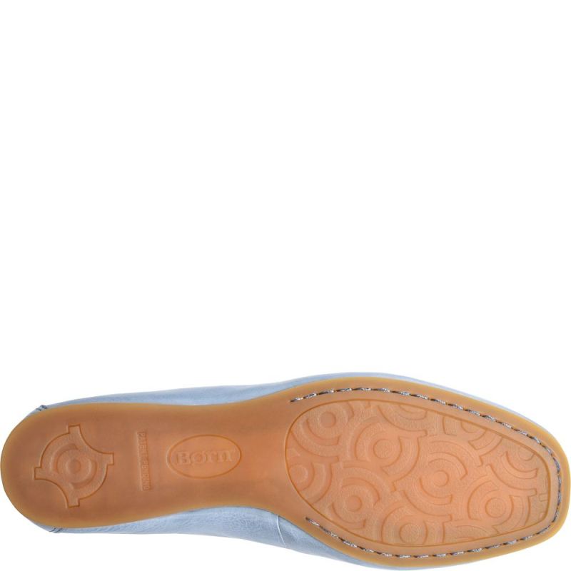 Born Women's Brin Flats - Light Blue Sky (Blue)