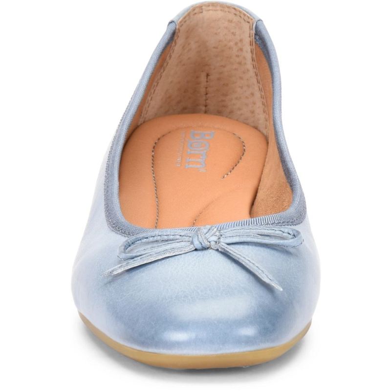 Born Women's Brin Flats - Light Blue Sky (Blue)