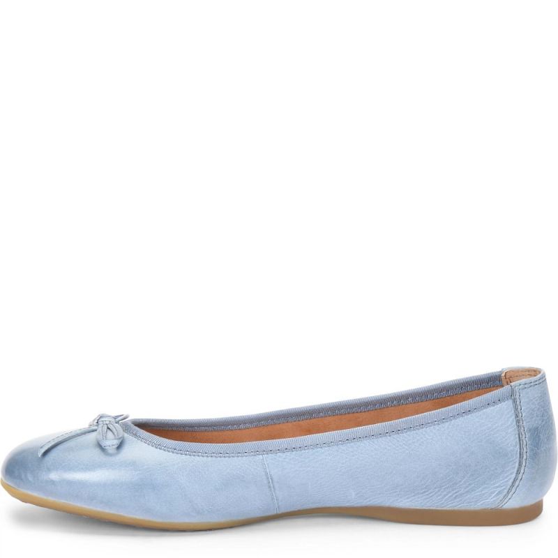 Born Women's Brin Flats - Light Blue Sky (Blue)