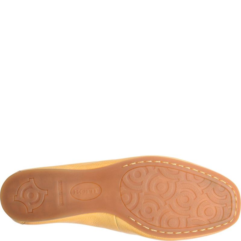 Born Women's Brin Flats - Sunflower (Yellow)