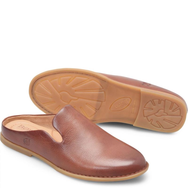 Born Women's Maia Flats - Dark Tan Bourbon (Brown)