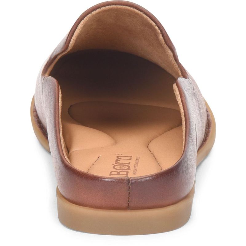 Born Women's Maia Flats - Dark Tan Bourbon (Brown)