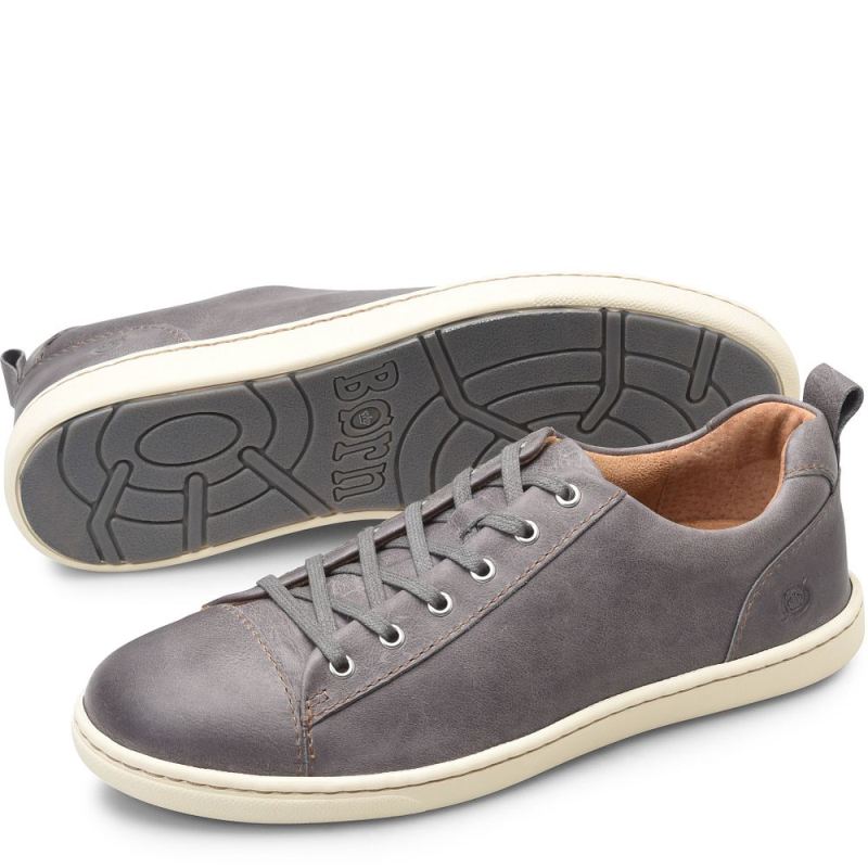 Born Men's Allegheny Slip-Ons & Lace-Ups - Grey Dolphin (Grey)