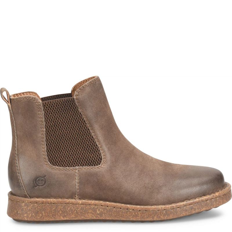 Born Women's Samira Boots - Taupe Distressed (Tan)