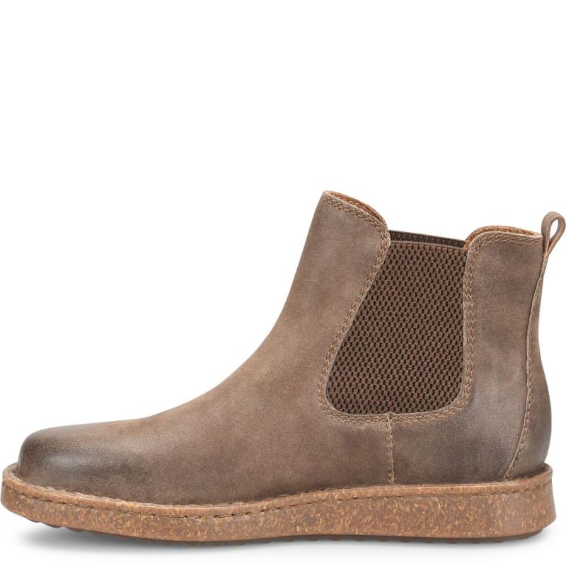 Born Women's Samira Boots - Taupe Distressed (Tan)