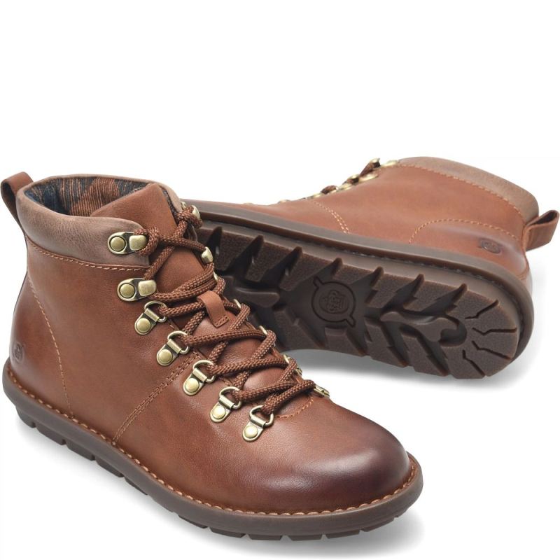 Born Women's Blaine Boots - Brown and Taupe (Brown)