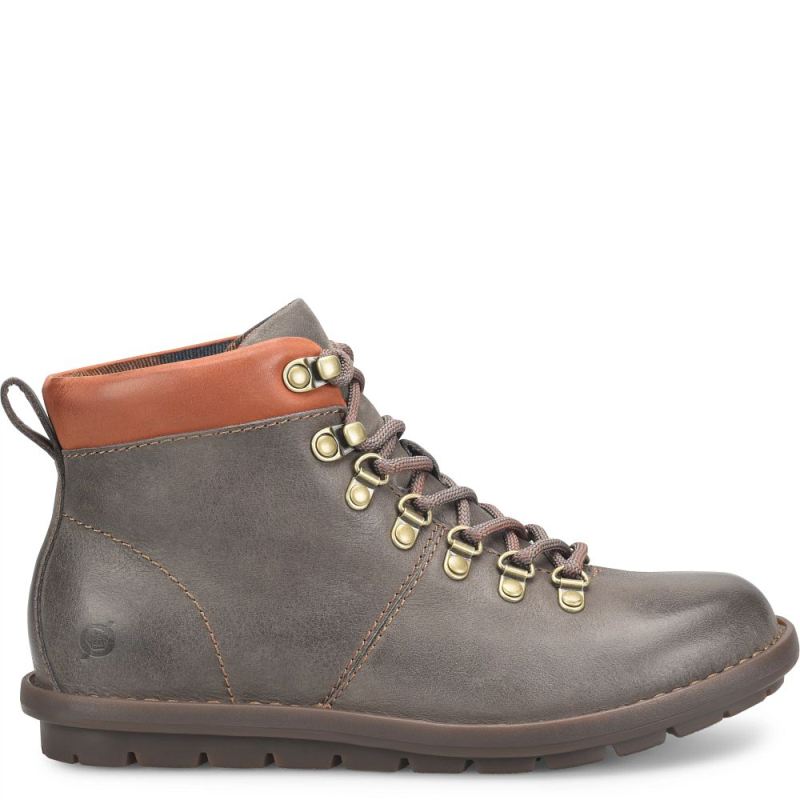 Born Women's Blaine Boots - Grey and Orange (Grey)