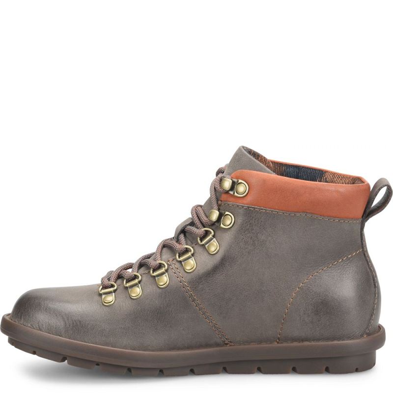Born Women's Blaine Boots - Grey and Orange (Grey)