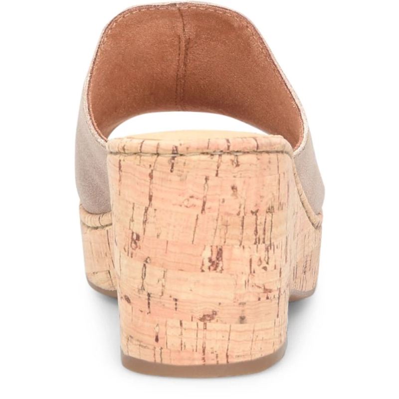 Born Women's Lilah Sandals - Cream Visone Distressed (Tan) - Click Image to Close