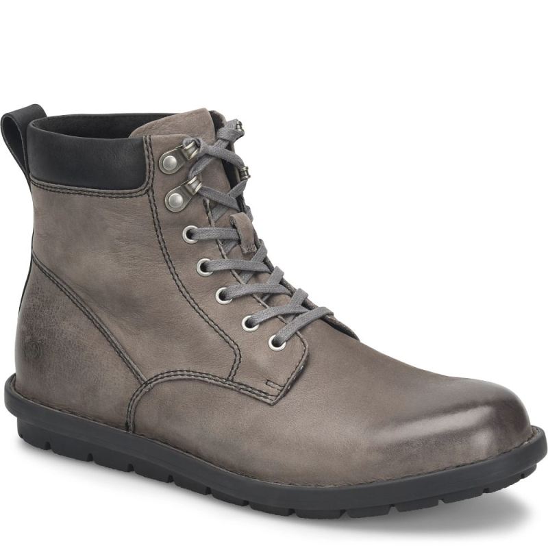 Born Men's Sean Boots - Charcoal (Grey)