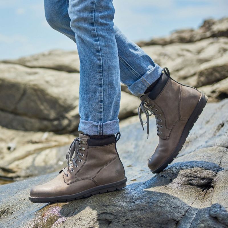Born Men's Sean Boots - Charcoal (Grey)