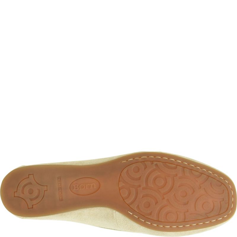 Born Women's Brin Flats - Naturale Suede (Tan)
