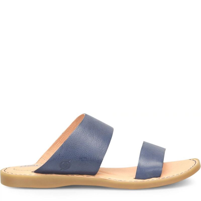 Born Women's Inslo Sandals - Navy Marine (Blue)