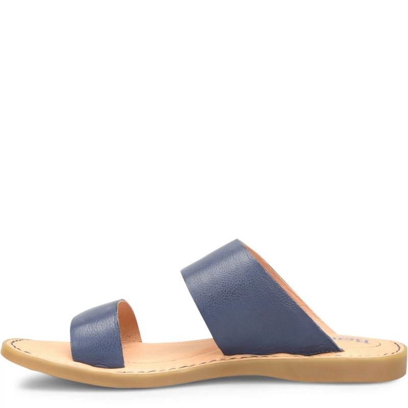 Born Women's Inslo Sandals - Navy Marine (Blue)