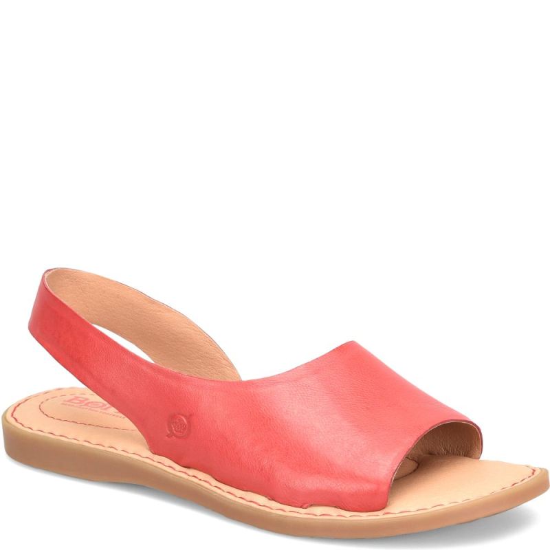 Born Women's Inlet Sandals - Coral (Red)