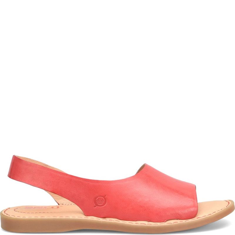 Born Women's Inlet Sandals - Coral (Red)