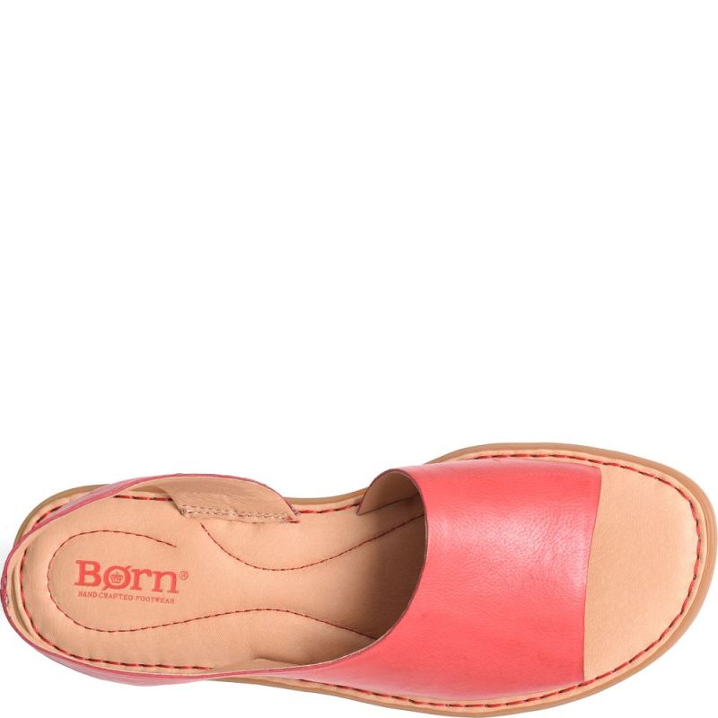 Born Women's Inlet Sandals - Coral (Red)