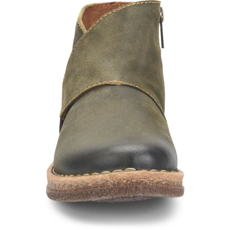 Born Women's Tora Boots - Olivio Distressed (Green)