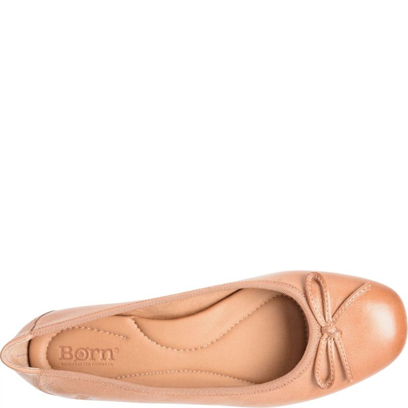 Born Women's Brin Flats - Natural Almond (Tan)