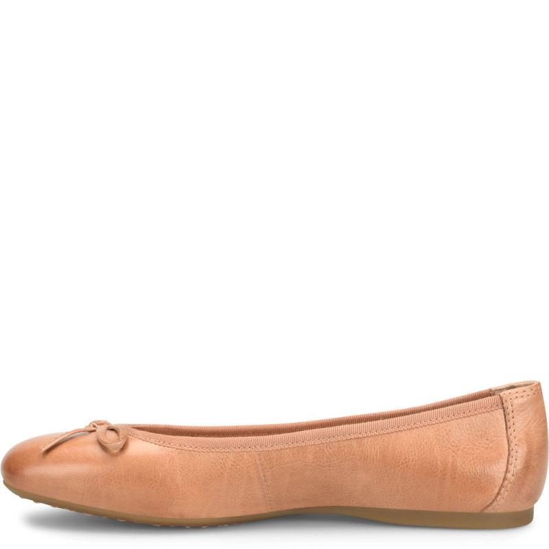 Born Women's Brin Flats - Natural Almond (Tan)
