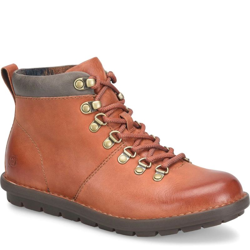 Born Women's Blaine Boots - Orange and Grey (Orange)