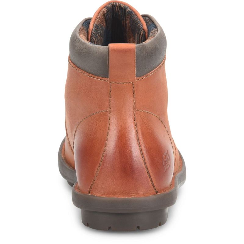 Born Women's Blaine Boots - Orange and Grey (Orange)