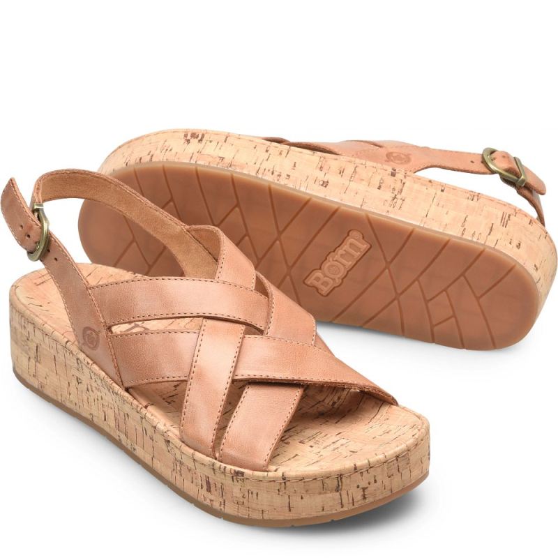 Born Women's Shona Sandals - Cuoio (Brown)