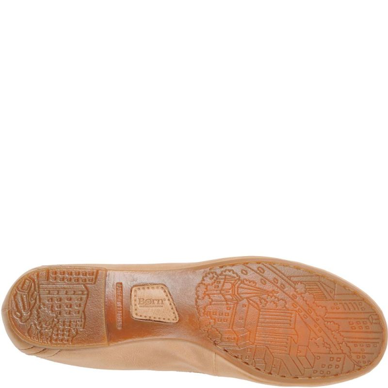 Born Women's Julianne Flats - Noche Tan (Tan)