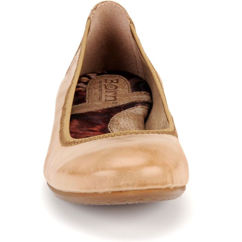 Born Women's Julianne Flats - Noche Tan (Tan)